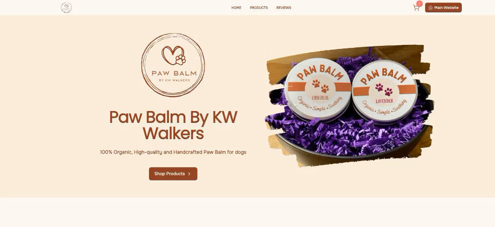 Cover image for Paw Balm KW Walkers