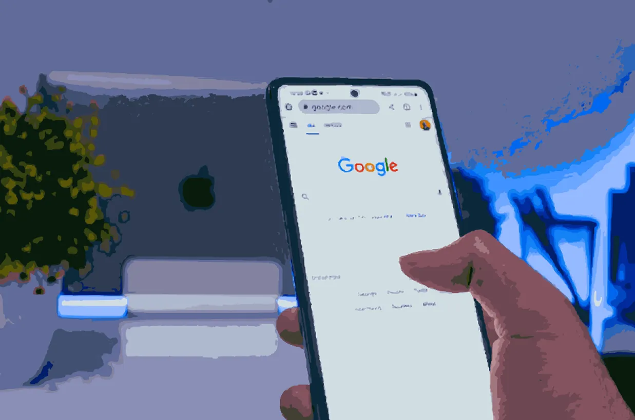 iphone with google search